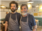 Nuno Mendes with head chef Diogo